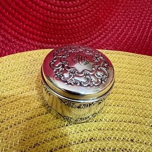 Tiffany & Co. Sterling Silver 925 Engraved Trinket Box #13298 51,4g